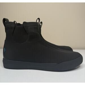 Vessi Weekend Chelsea Sneaker Mens 13 Black Nylon Waterproof Pull On Ankle Boot